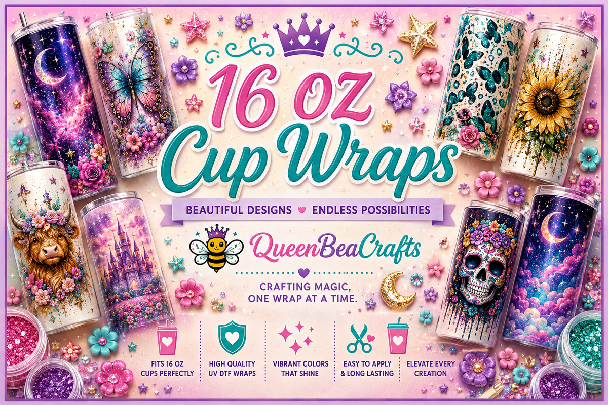 16 oz Cup Wraps