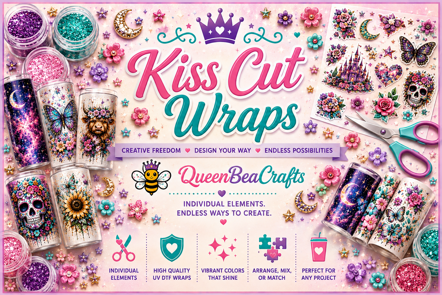 Kiss Cut Wraps