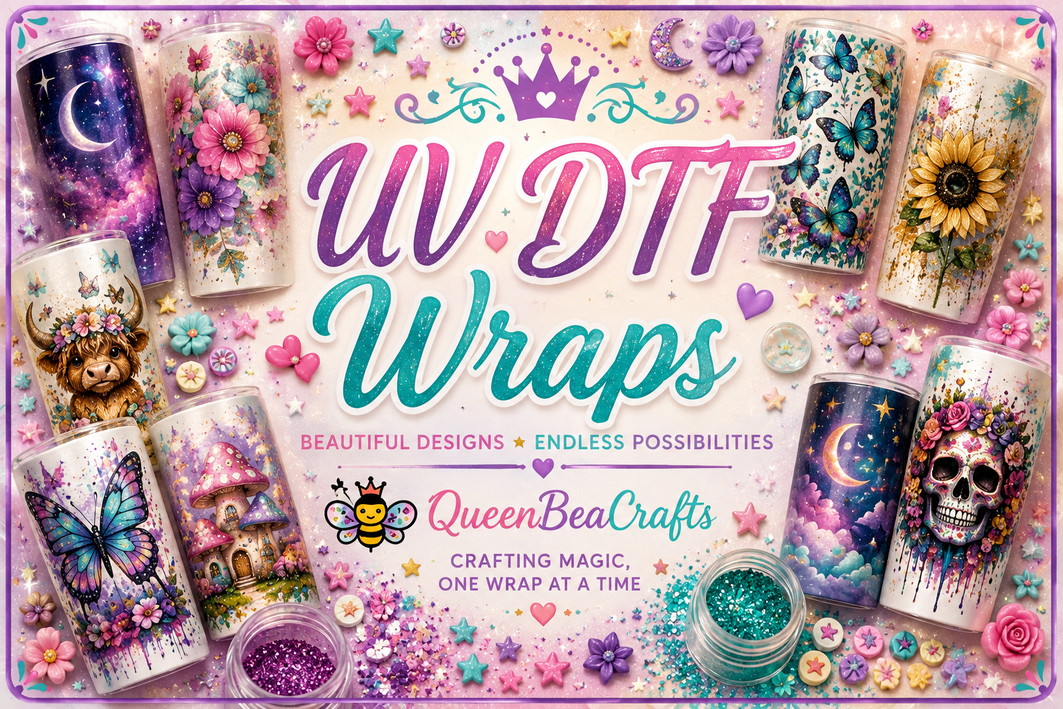 UV DTF Wraps