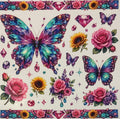E59 Jeweled Butterflies