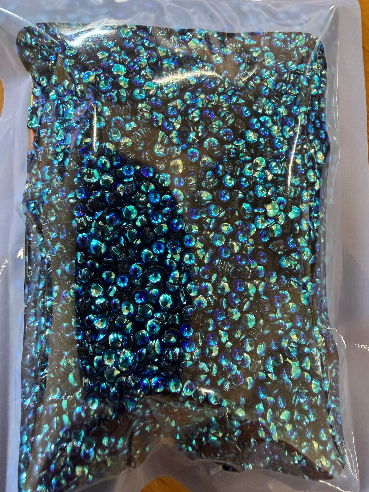 GLA-7 Bubble Glitter Blue