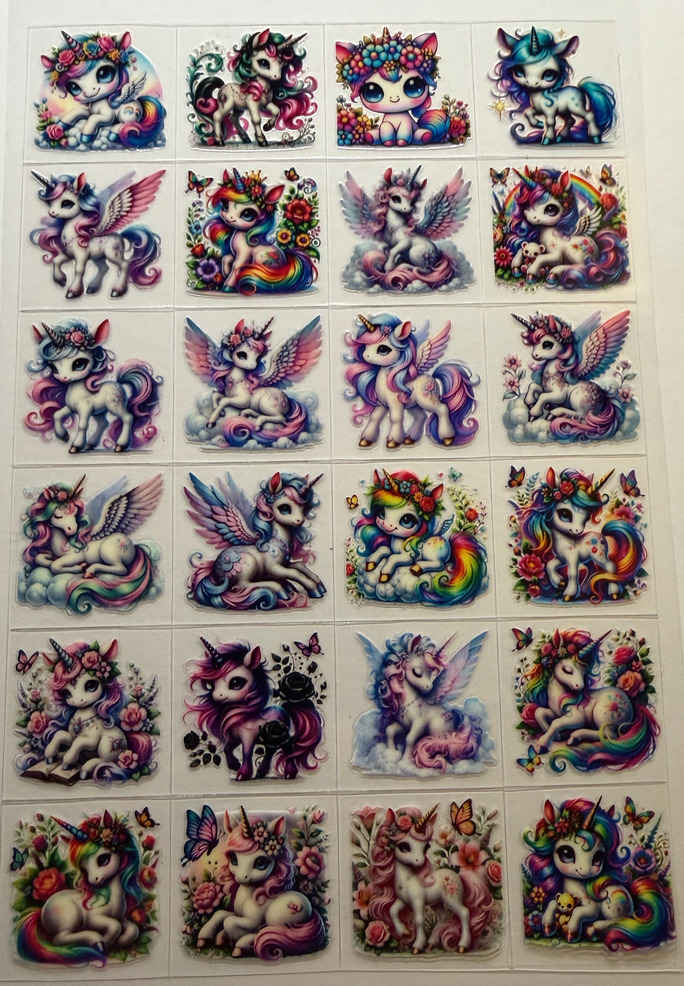 K6 Kiss Cut Unicorn