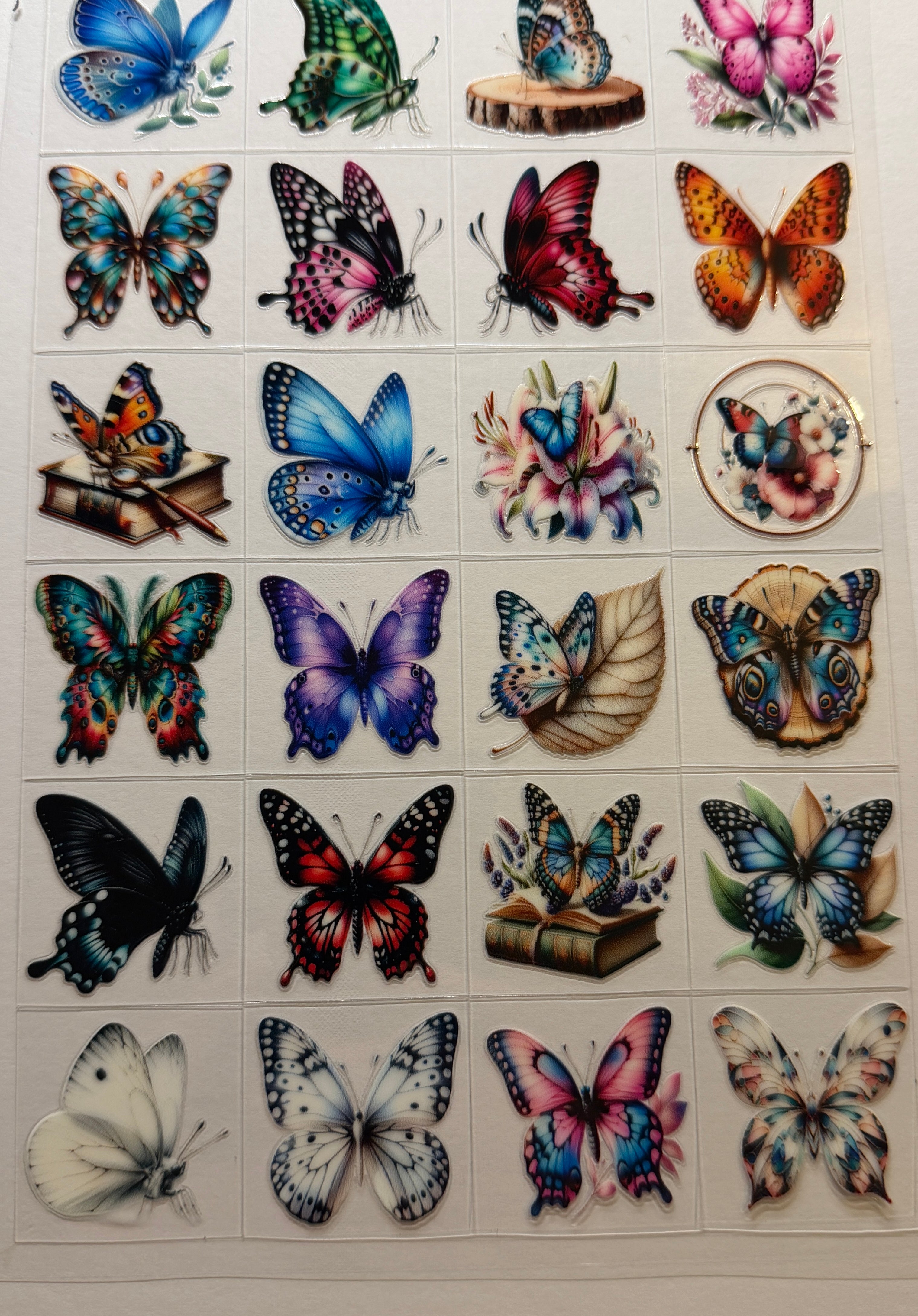 K7 Kiss Cut Butterflies