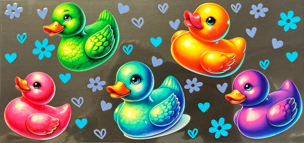 16W78 Colorful Ducks