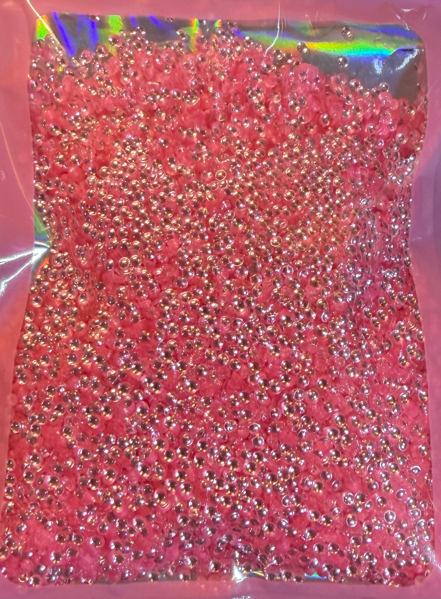 GLA-11 Light Pink Bubble Glitter