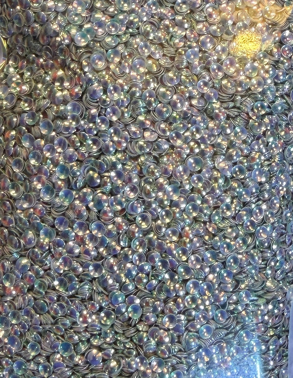 GLA-20 Holographic Silver Bubble Glitter