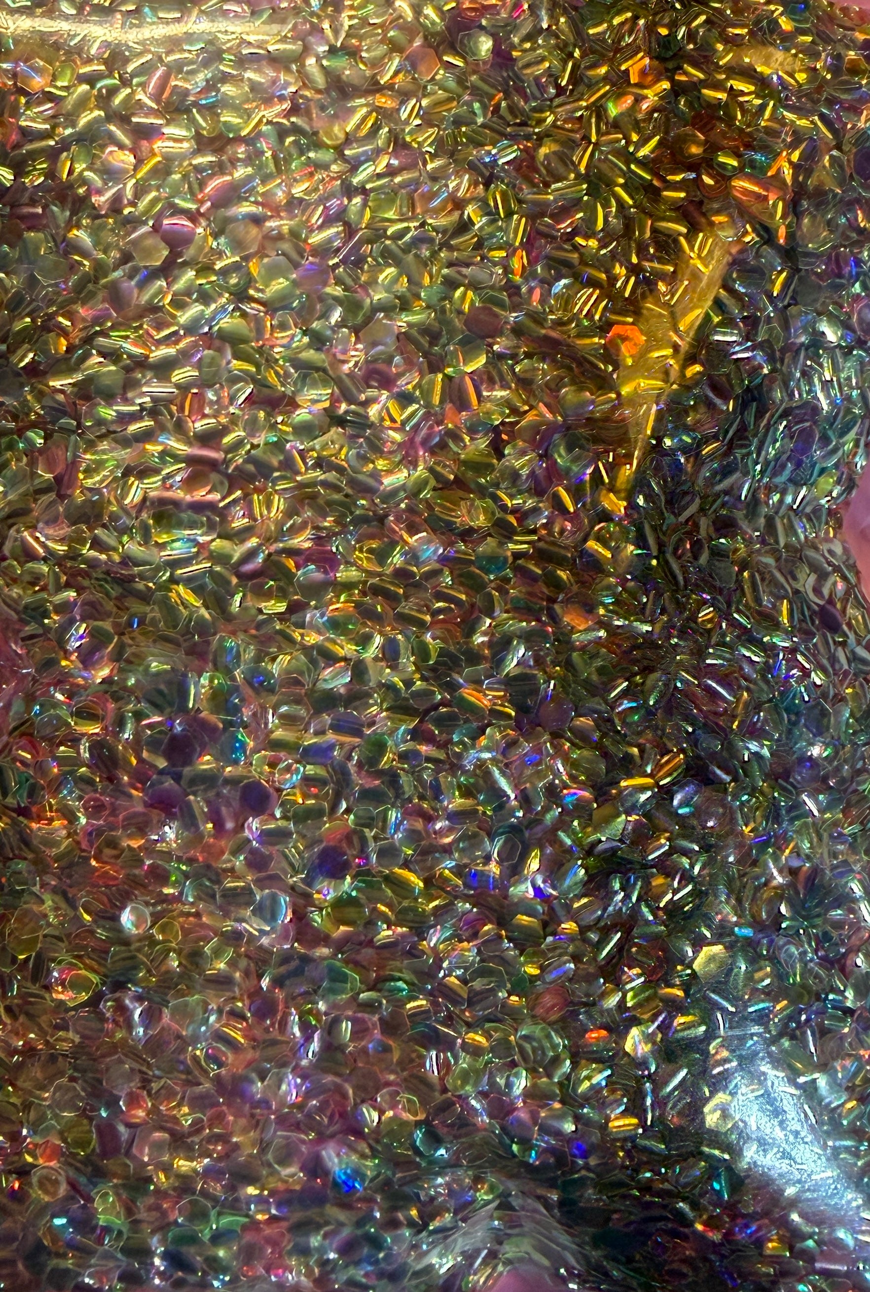 GLA-37 Multi-colored Bubble Glitter