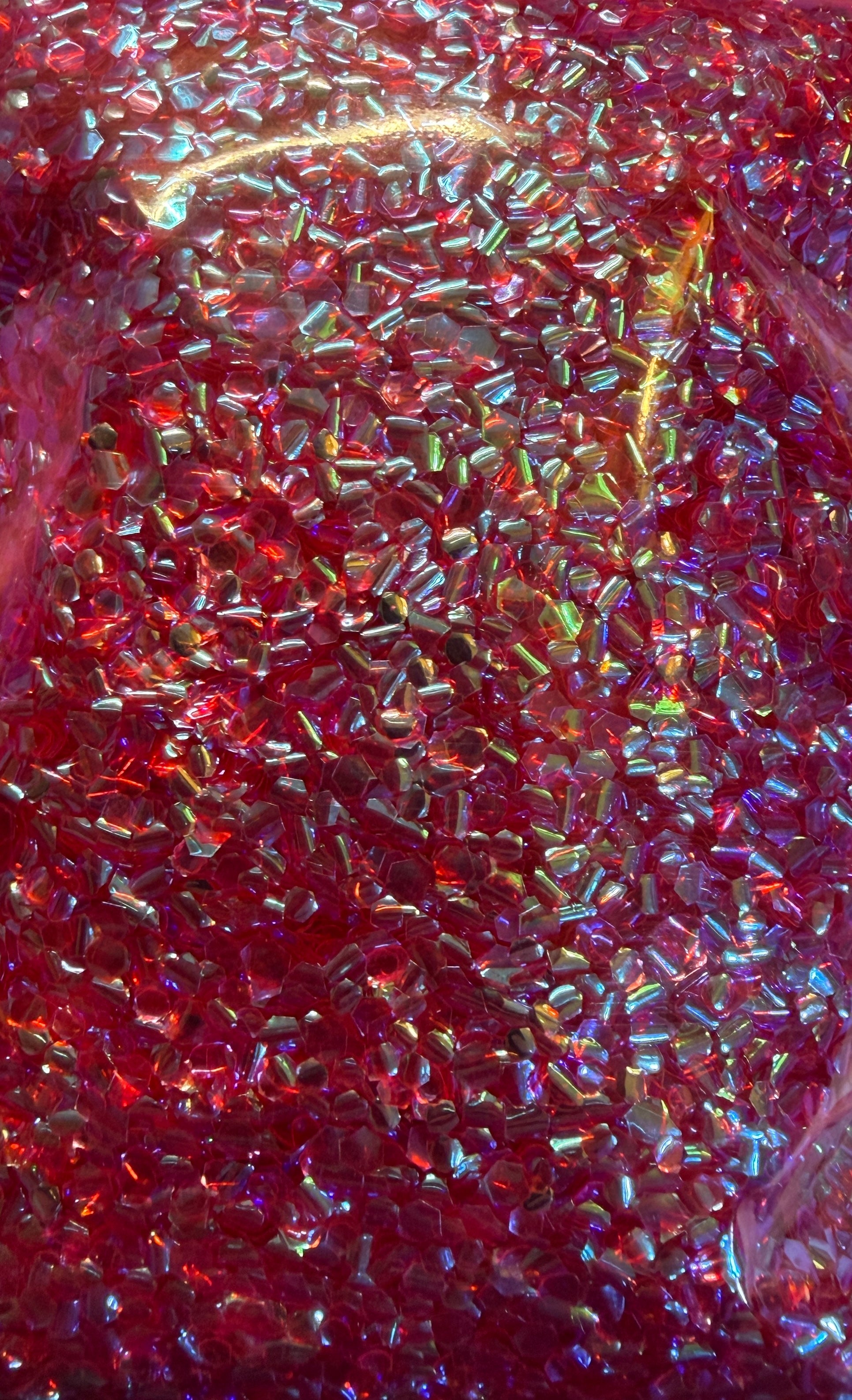 GLA-36 Pink Bubble Glitter