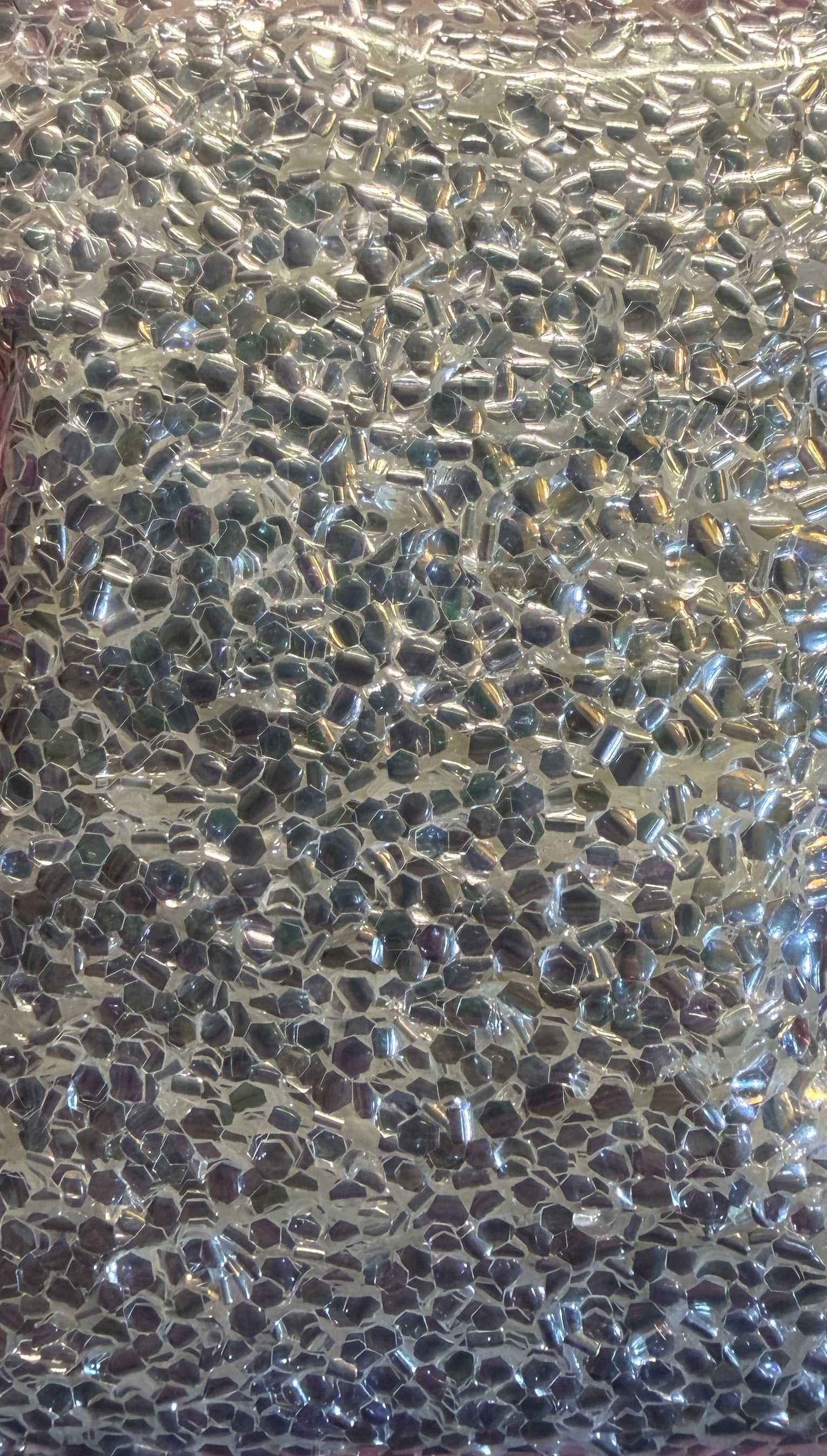 GLA-34 Silver Bubble Glitter