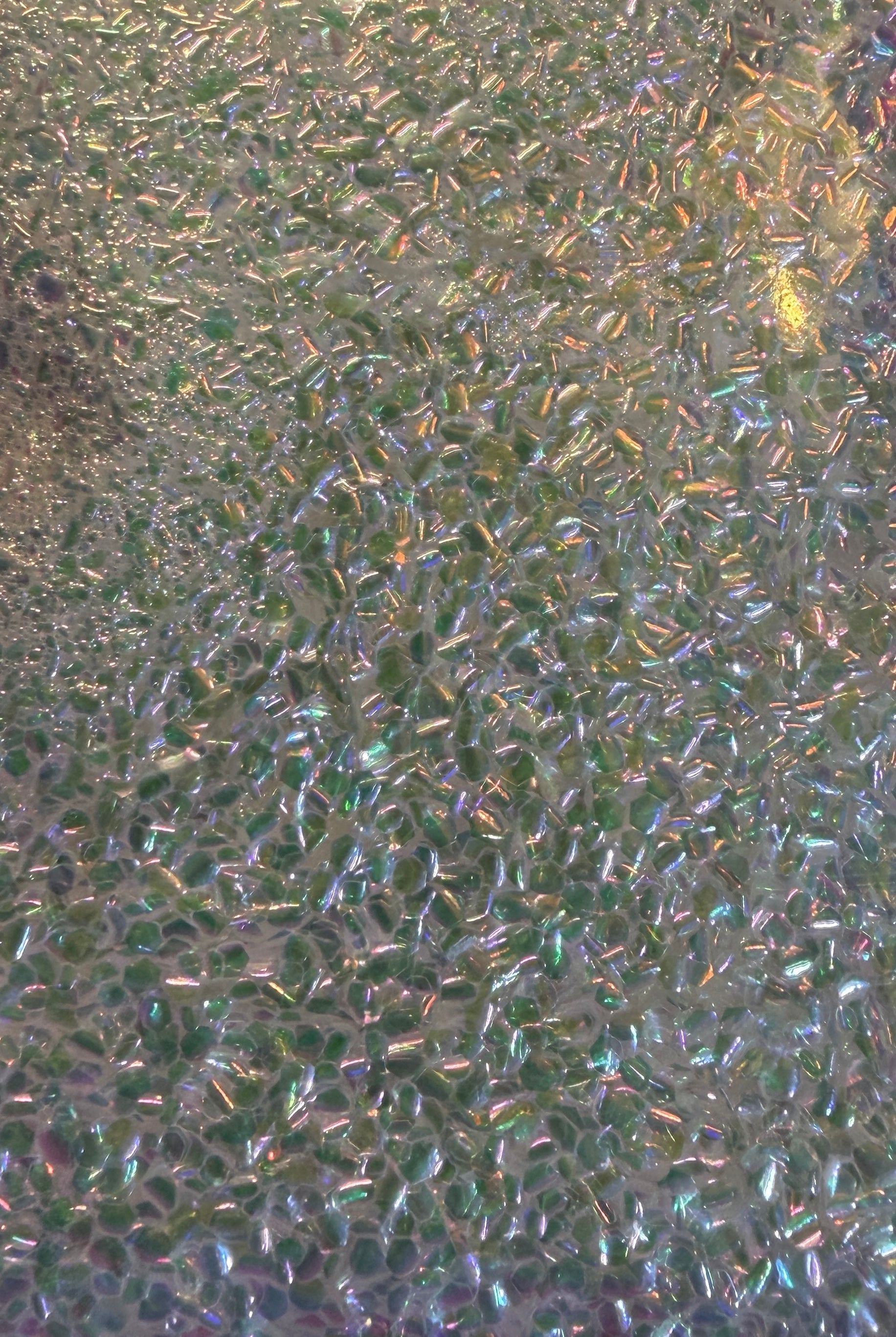GLA-33 Silver Bubble Glitter