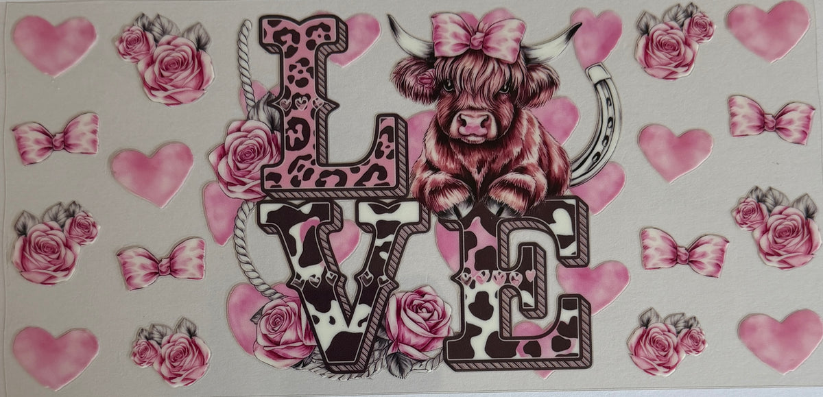 16W81 Pink Cow Love