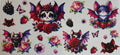 16W85 Floral Bats
