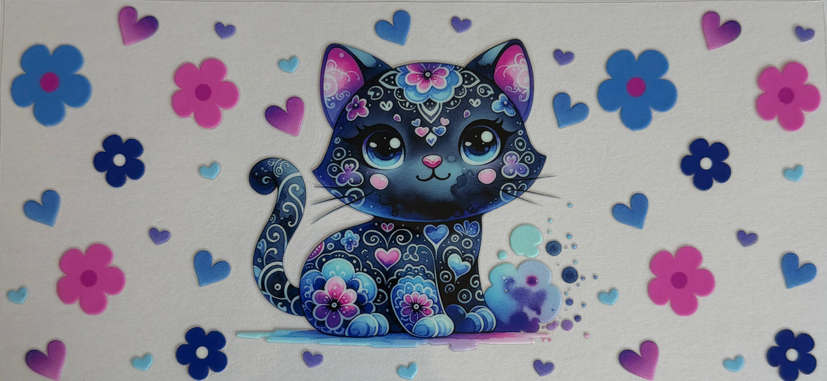 16W88 Floral Cat