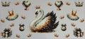 15W90 Black & Gold Swan