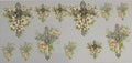 16W100 Vintage Floral Crosses