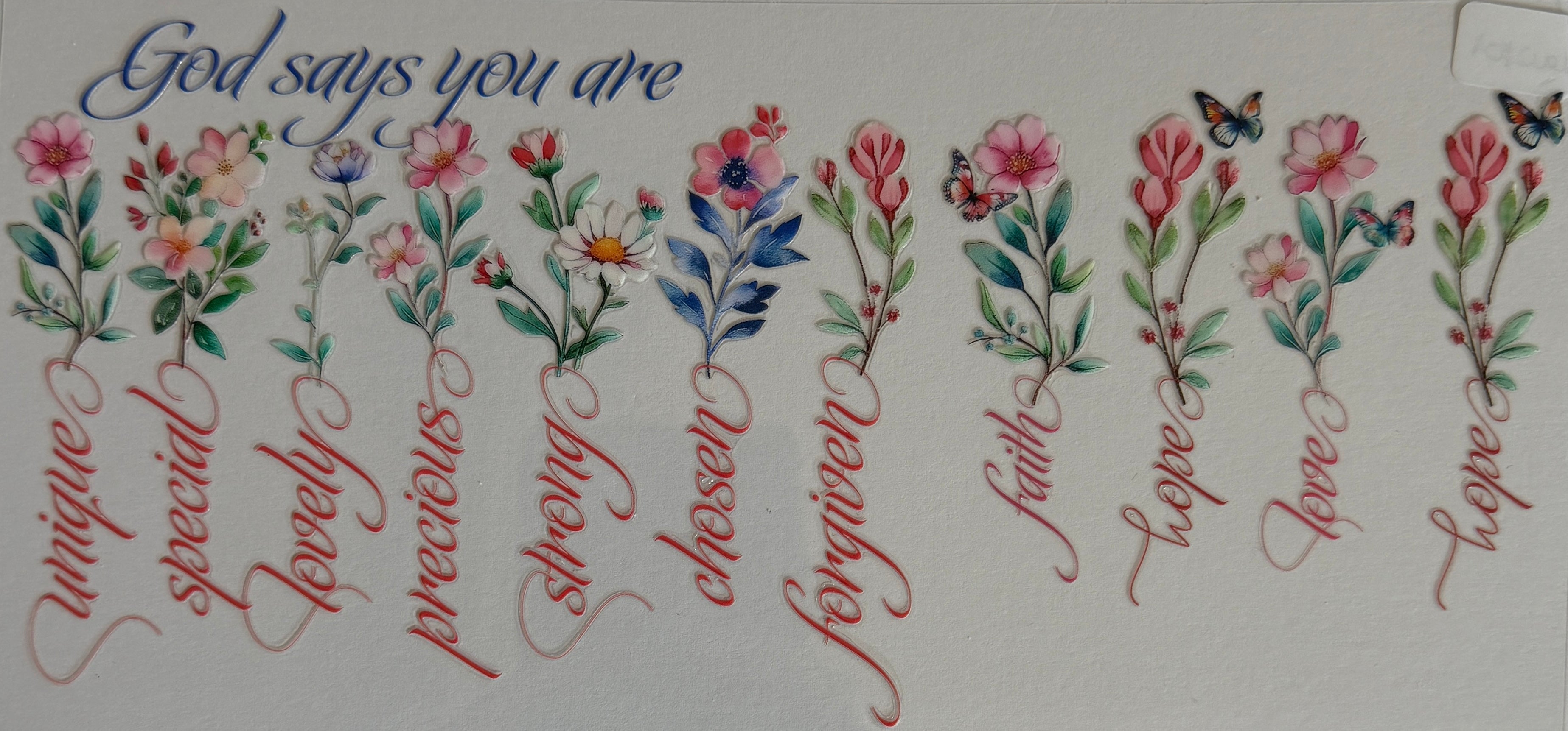 16W101 God Says You Are