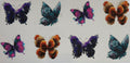 16W110 Floral Butterflies