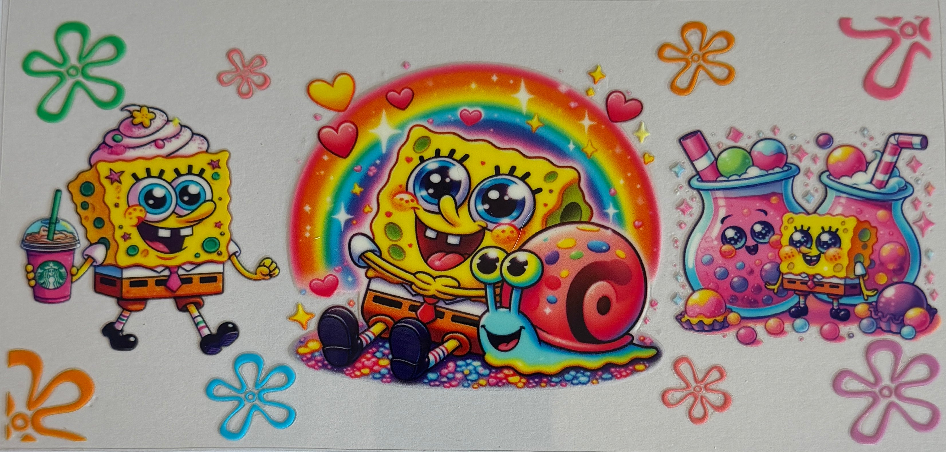 16W131 Happy Sponge & Snail