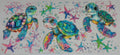 16W136 Colorful Sea Turtles