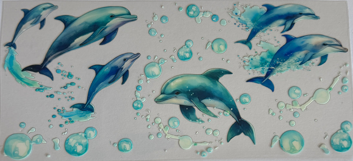 16W139 Dolphins & Bubbles