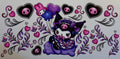 16W144 Gothic Bunny Hearts