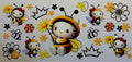 16W145 Bumblebee Kitty & Flowers