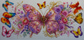 16W157 Floral Butterfly Garden