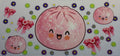 16W181 Pink Kawaii Dumplings & Flowers