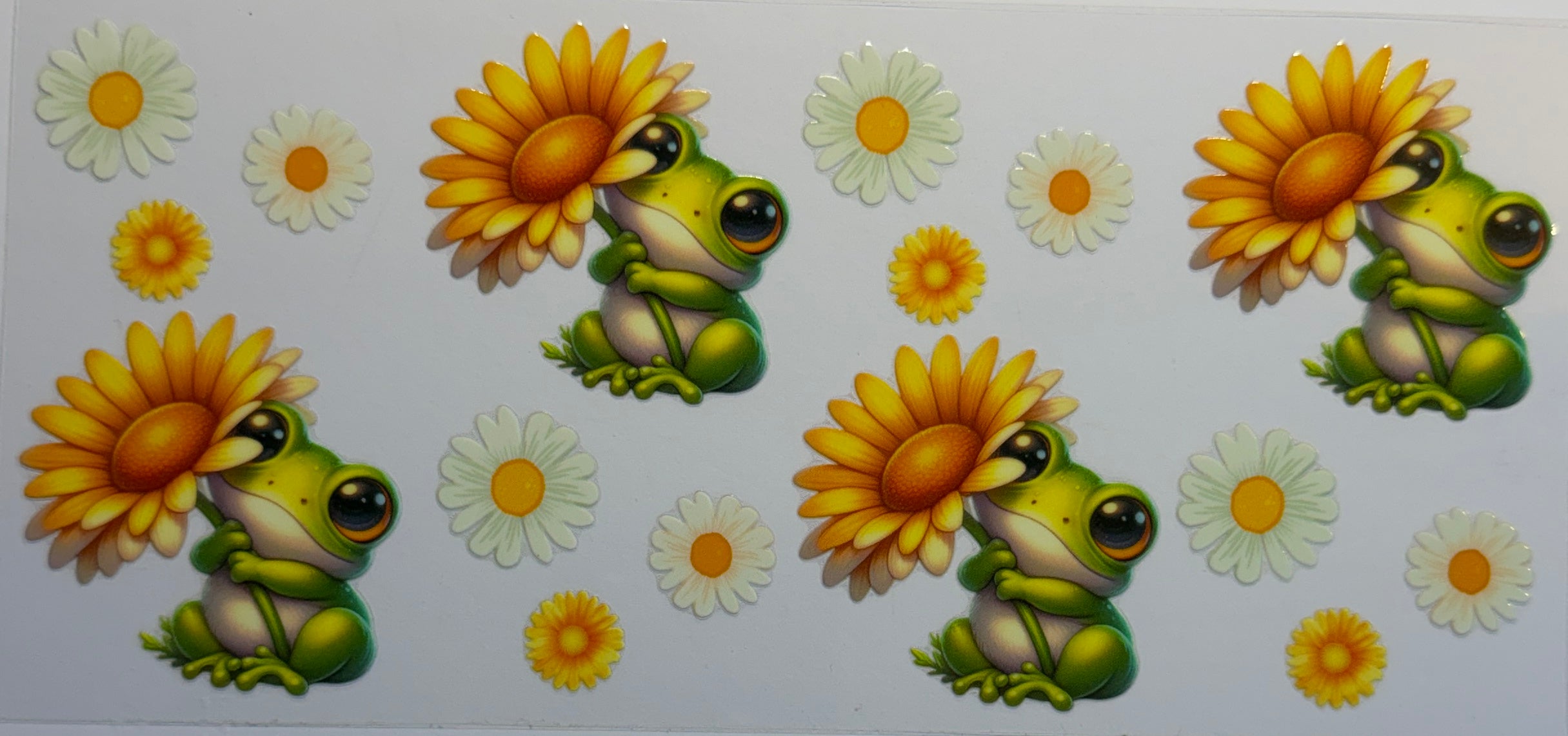 16W188 Frogs & Flower Umbrellas