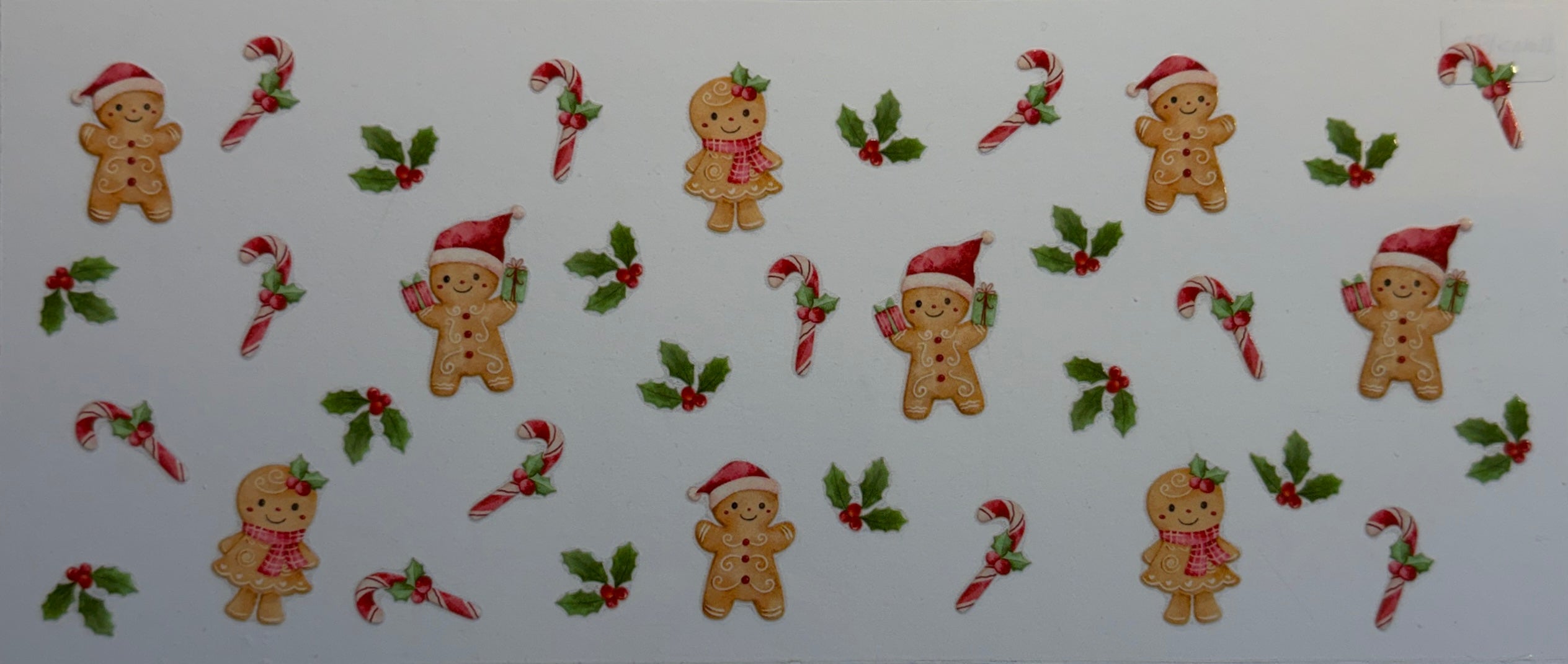 16W192 Christmas Gingerbread & Candy Canes