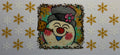 16W197 Vintage Snowman & Snowflakes