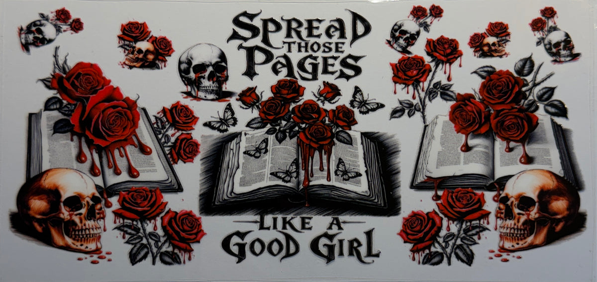 16W228 Spread Those Pages Like a Good Girl