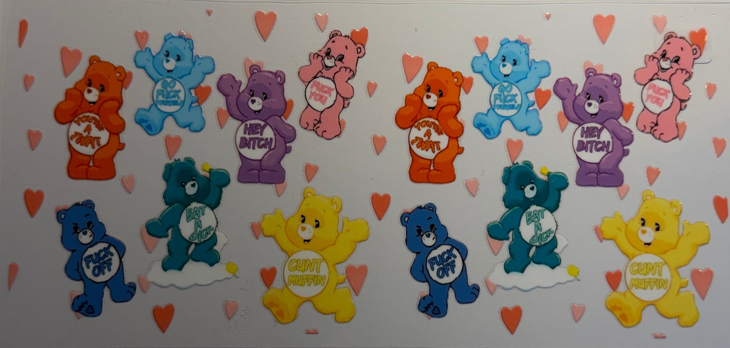 16W232 Rude Swear Bears