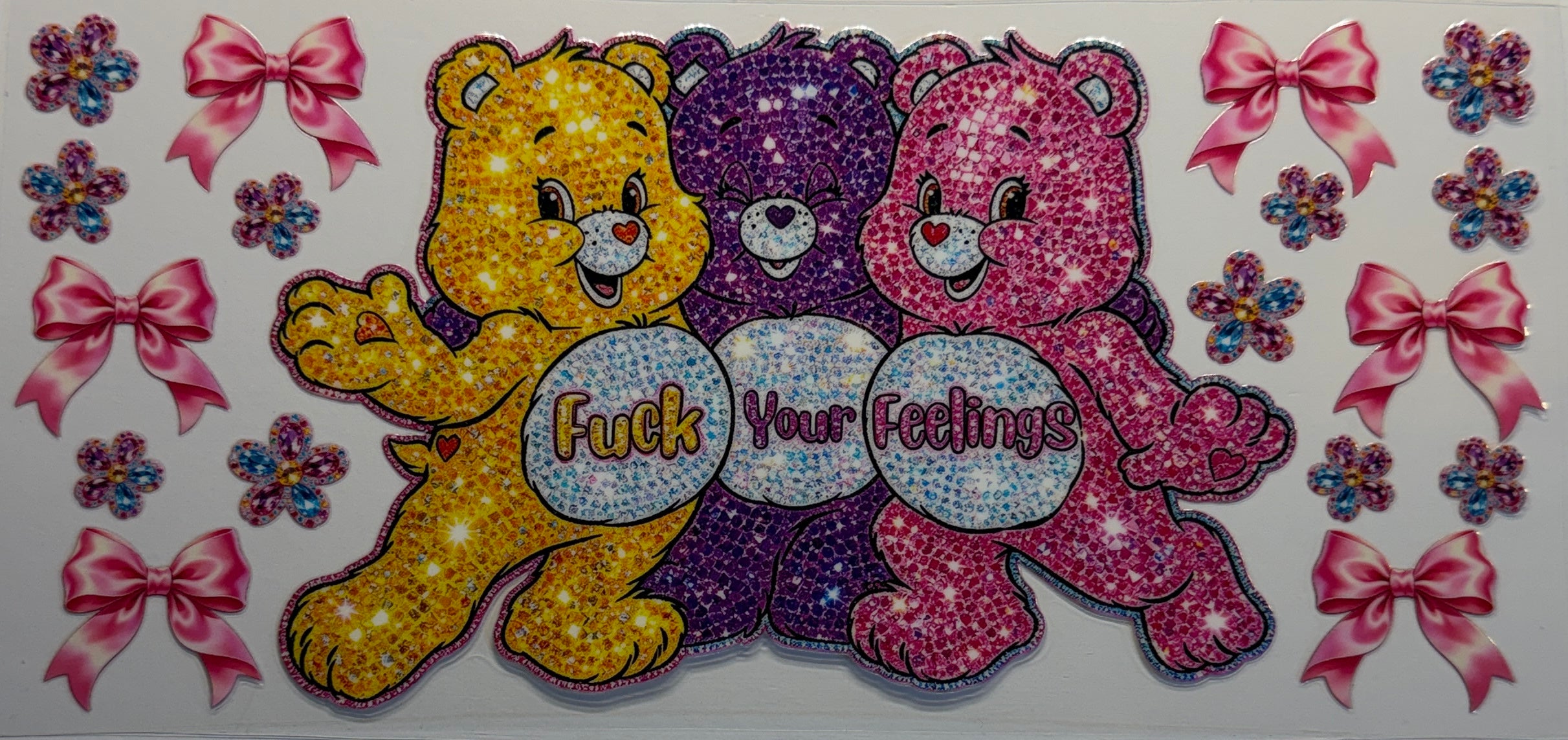 16W233 Fuck Your Feelings Swear Bears