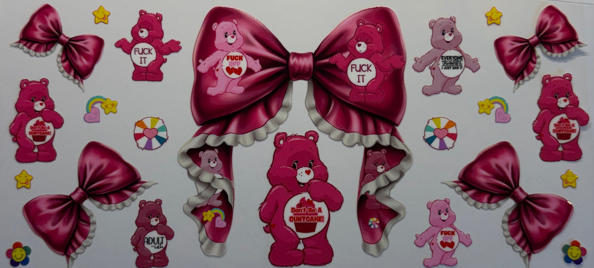 16W239 Pink Swear Bears & Bows