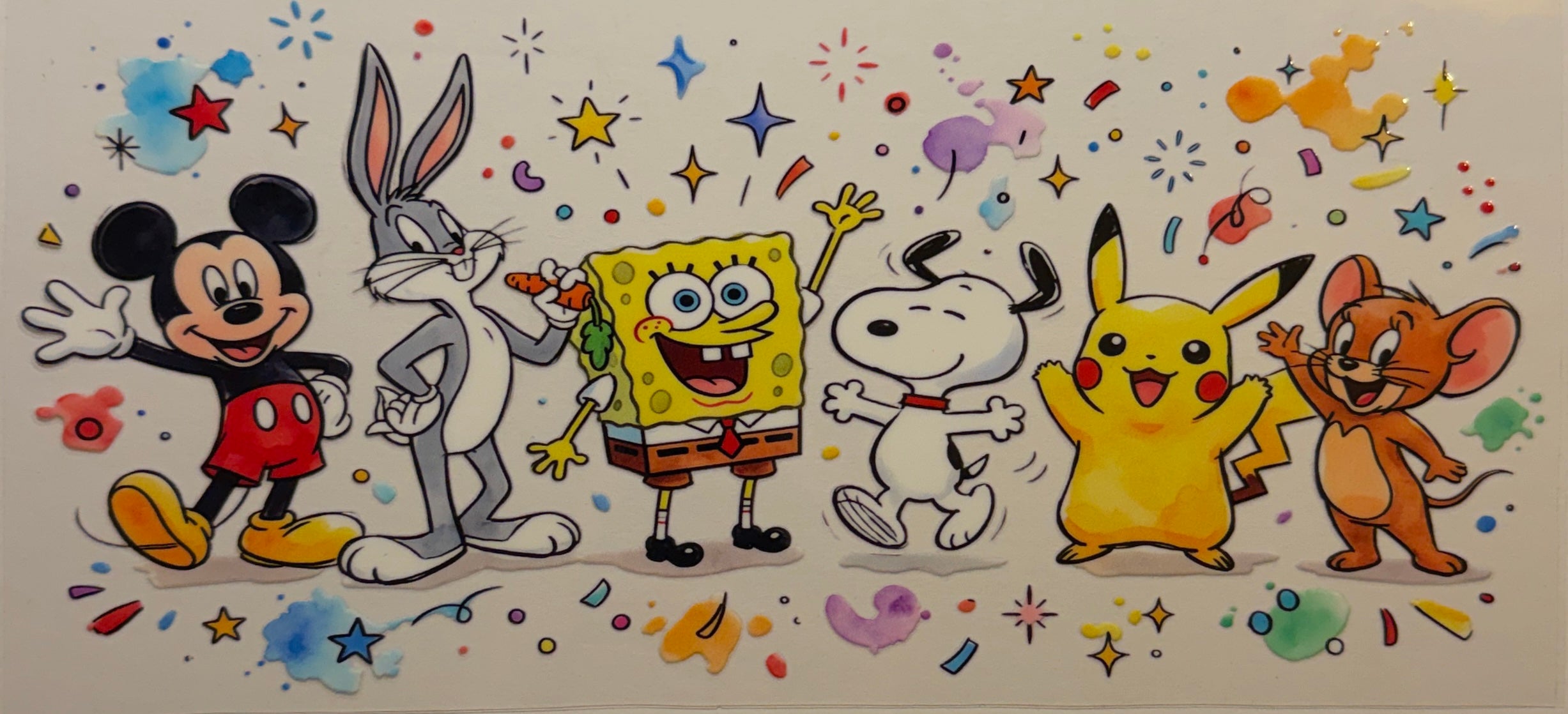 16W253 Classic Cartoon Friends