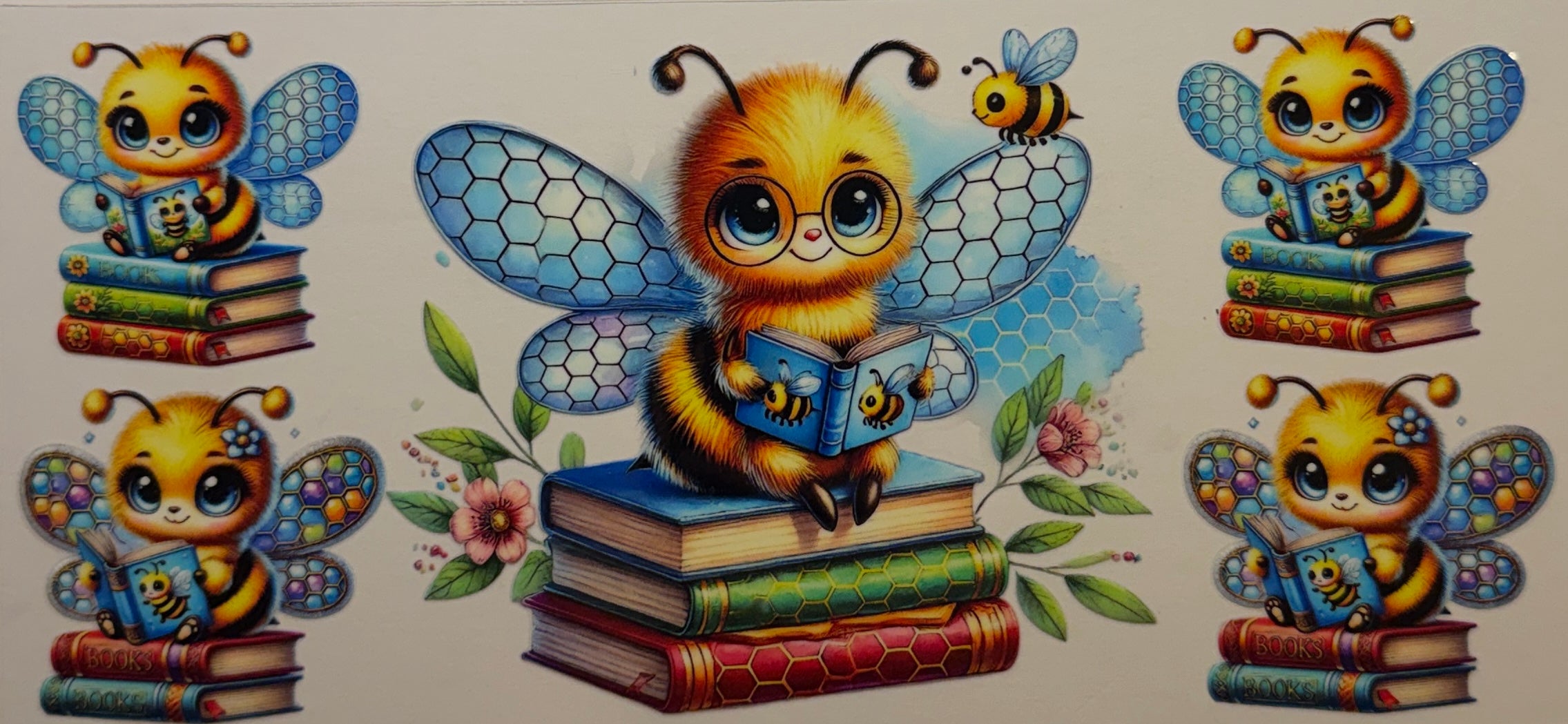 16W264 Bookish Bumblebees