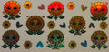 H25 Holographic Happy Sunflowers