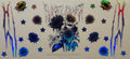 H26 Holographic Gothic Sunflowers