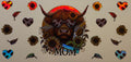 H27 Holographic Highland Cow Mom