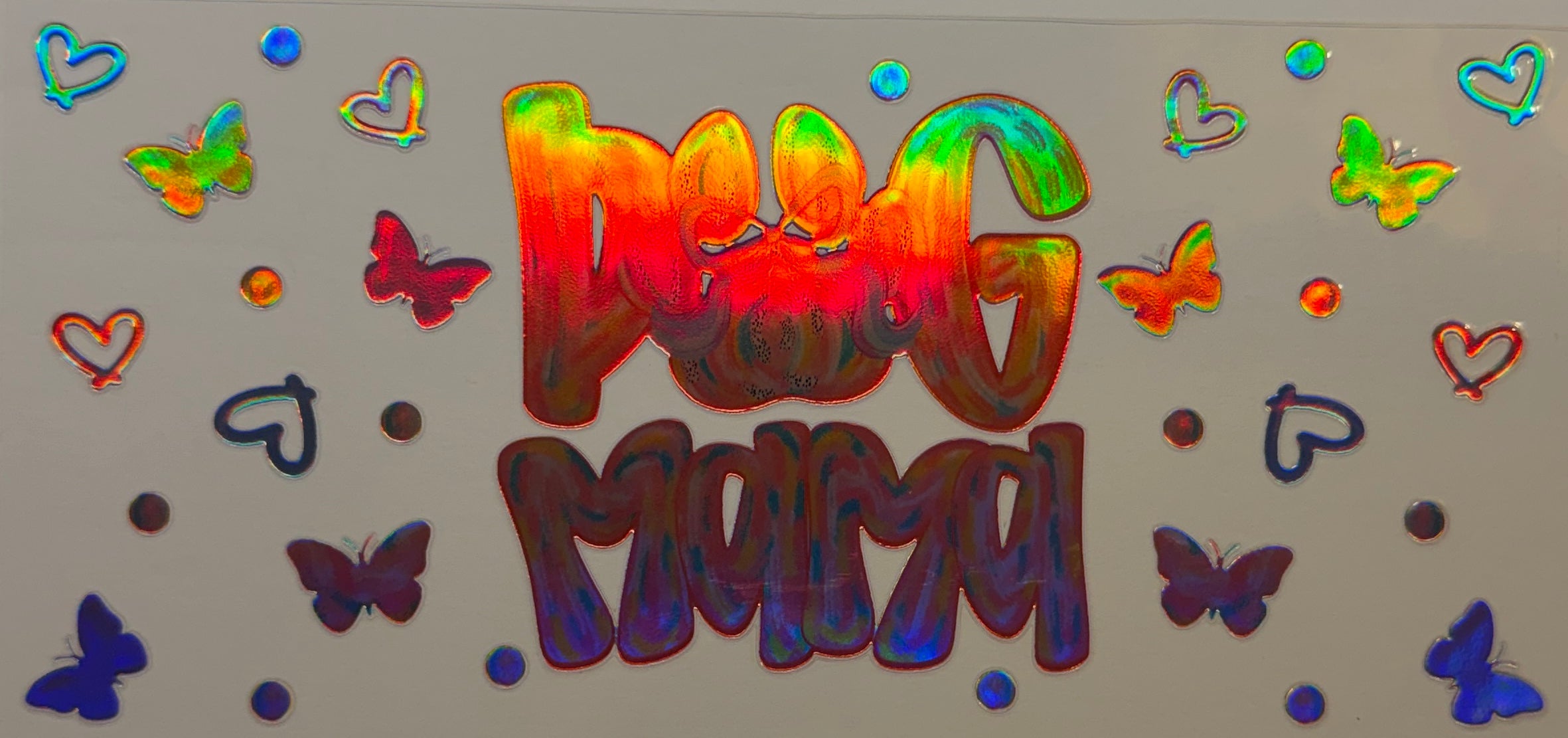 H46 Holographic Mom & Butterflies