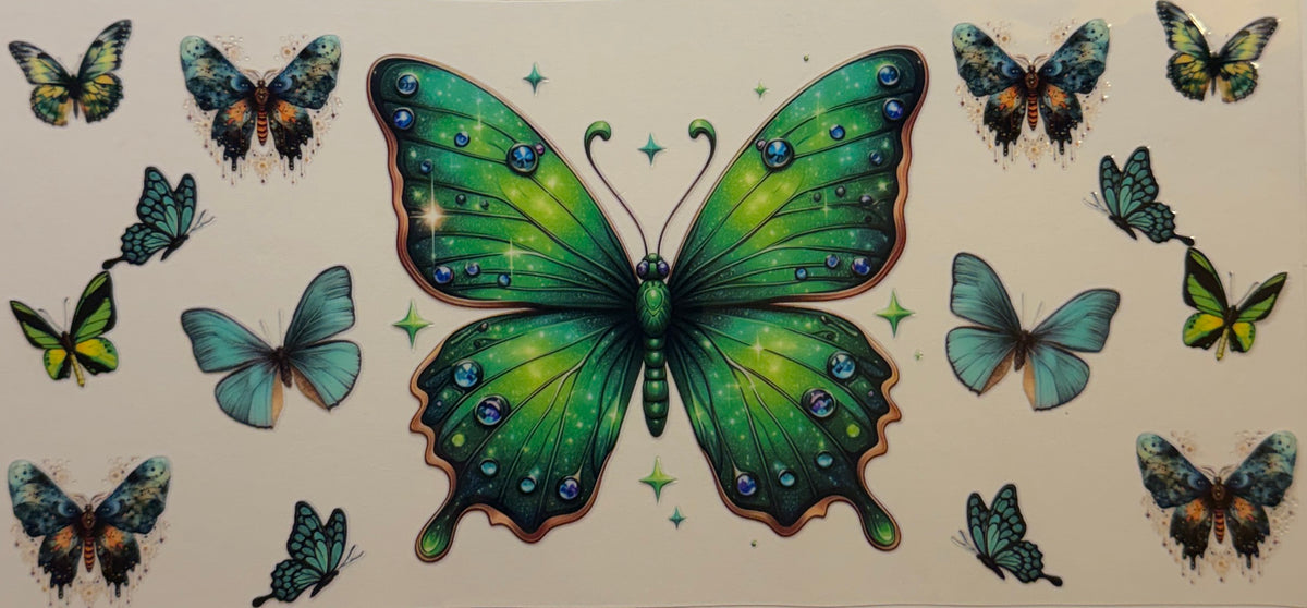 16W284 Emerald Butterfly
