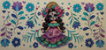 16W303 Floral Sugar Skull Beauty