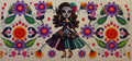 16W305 Colorful Floral Sugar Skull Beauty