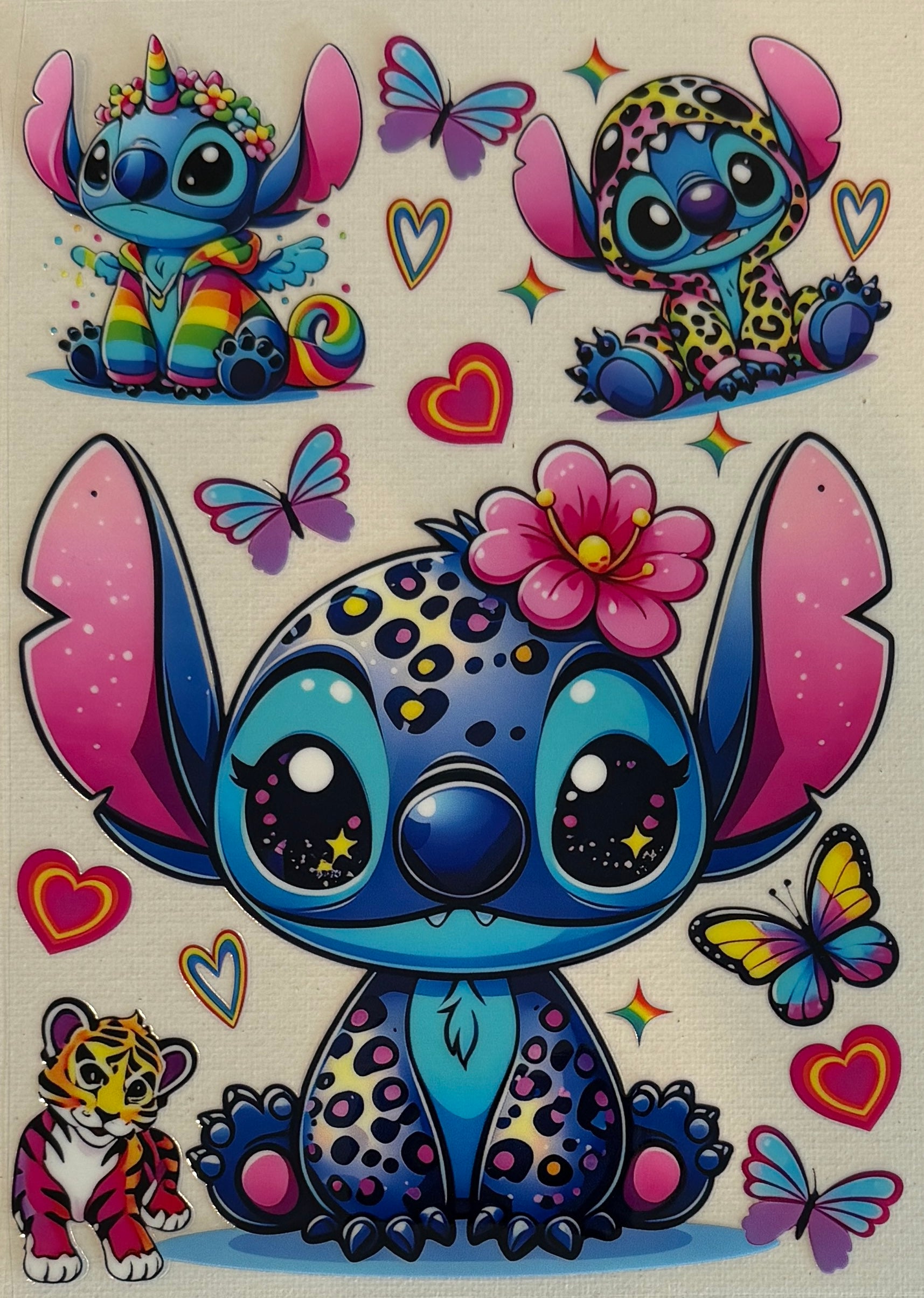 A5-9 Colorful Blue Alien