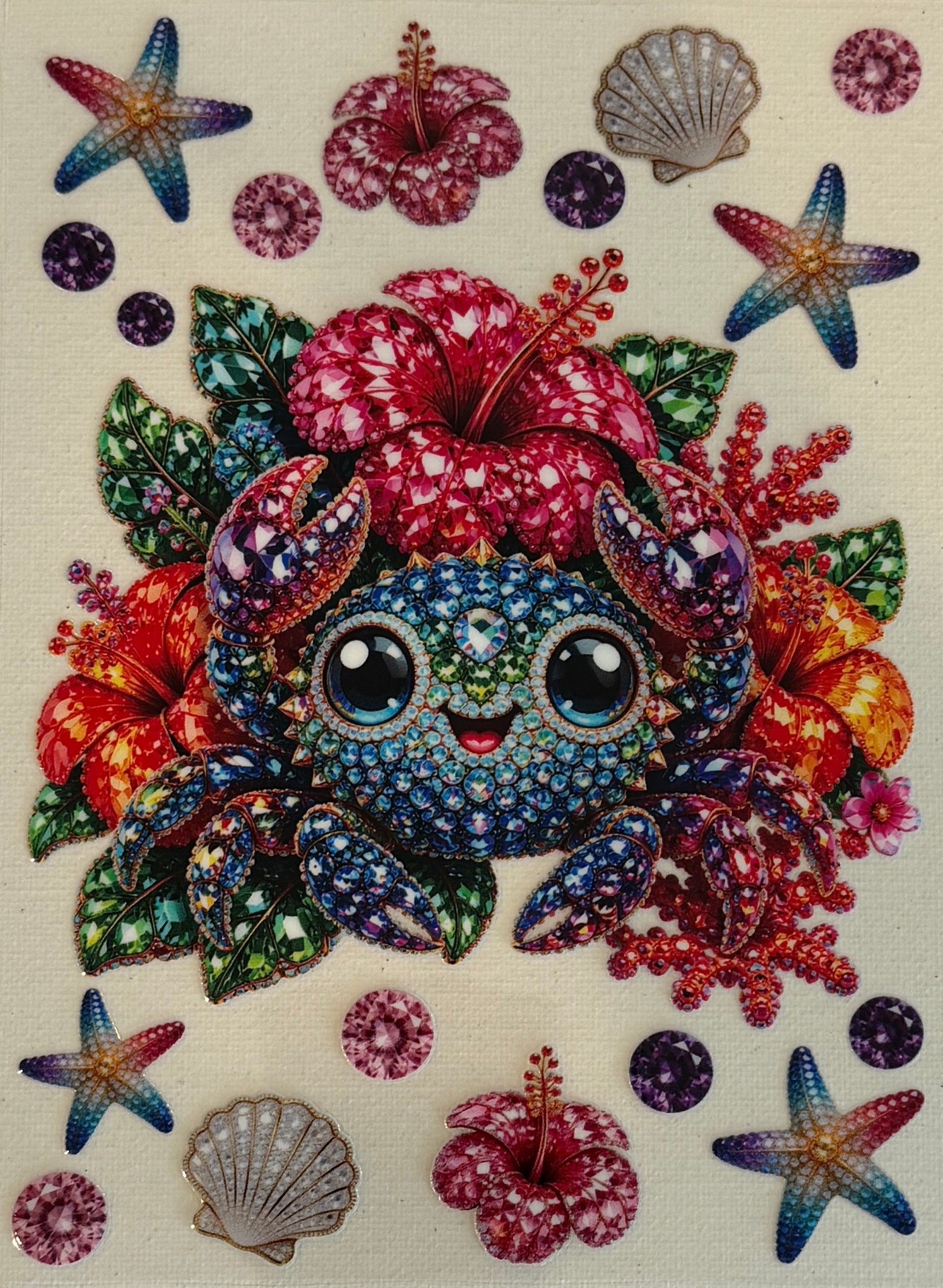 A5-14 Jeweled Tropical Crab
