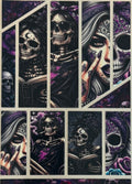 A5-34 Gothic Sugar Skull Witches
