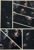 A5-35 Dark Gothic Skull Beauty