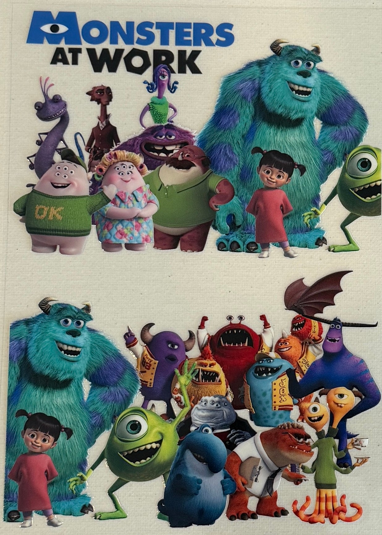 A5-38 Colorful Monster Crew