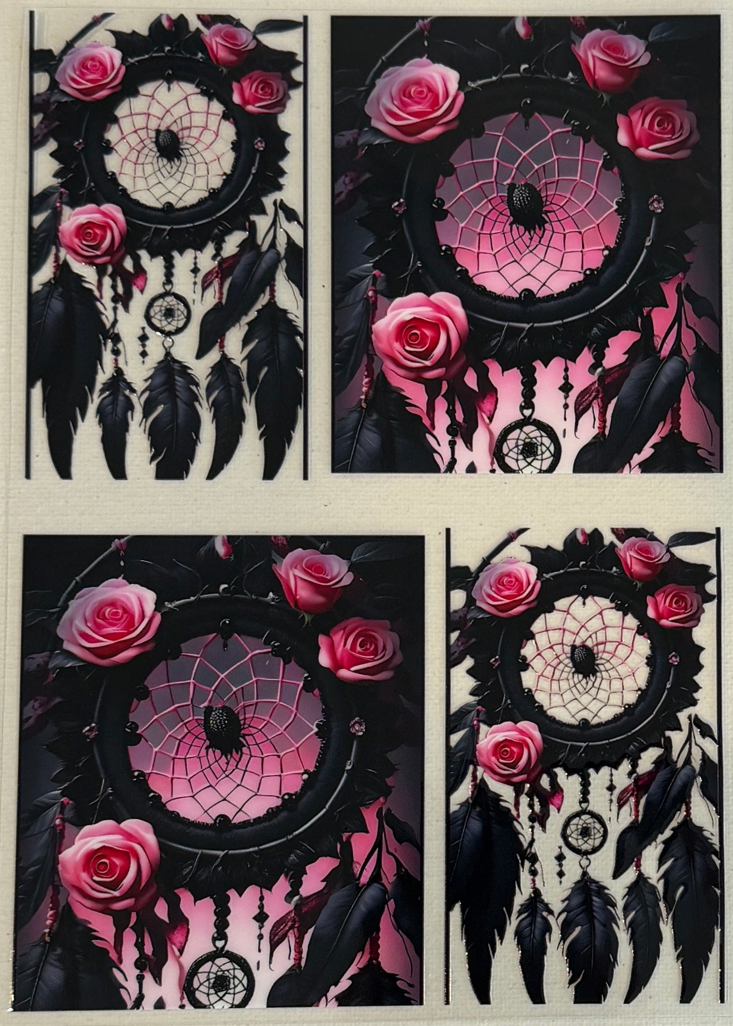 A5-40 Gothic Rose Dreamcatcher